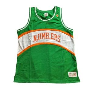 Larry June x Midnight Organic Numbers Jersey in Green size Medium
